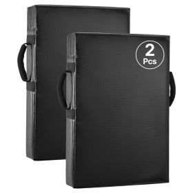 VEVOR Football Blocking Dummy, 24x16 in Blocking Pads, Kick Shield Pad with Handles, High-Density Sponge Tackle Dummies