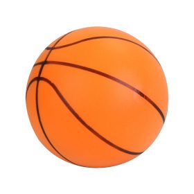 Silent Basketball Foam Bouncing Silent Basketball Uncoated High Density Foam Ball Indoor Low Noise Training Ball (Option: 1 Ball)