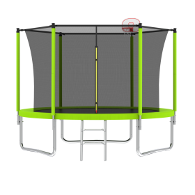 8FT TRAMPOLINE Green (Option: Green)