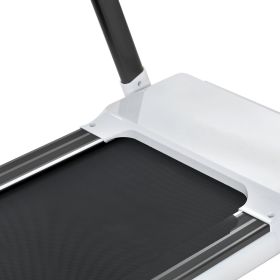 Portable Compact Treadmill;Electric Motorized 3.5HP;14KM/H;Medium Running Machine Motorised Gym 330lbs;Foldable for Home Gym Fitness Workout Jogg (Color: as pic)